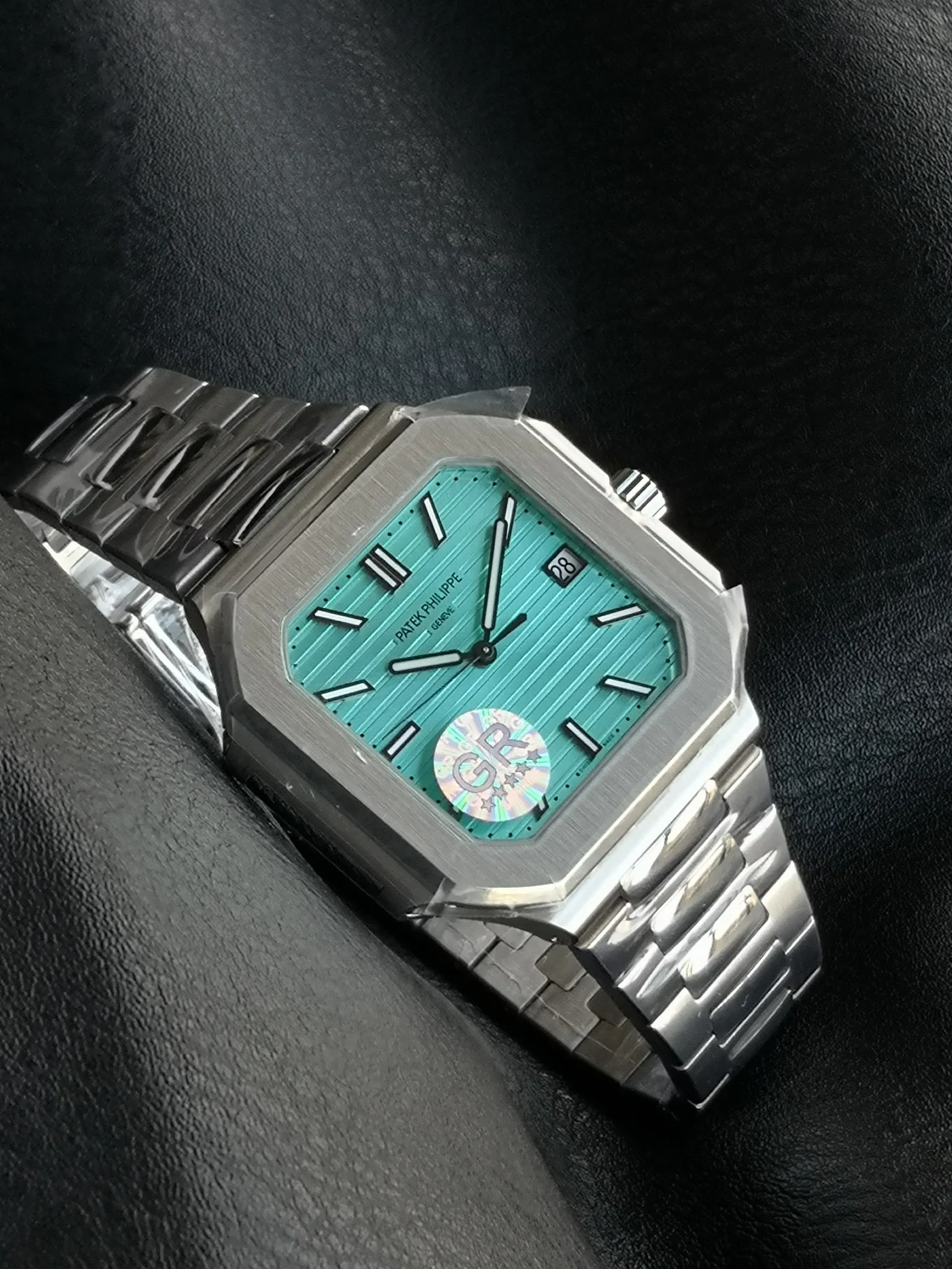 Patek Philippe Steel — photographed off the sweep