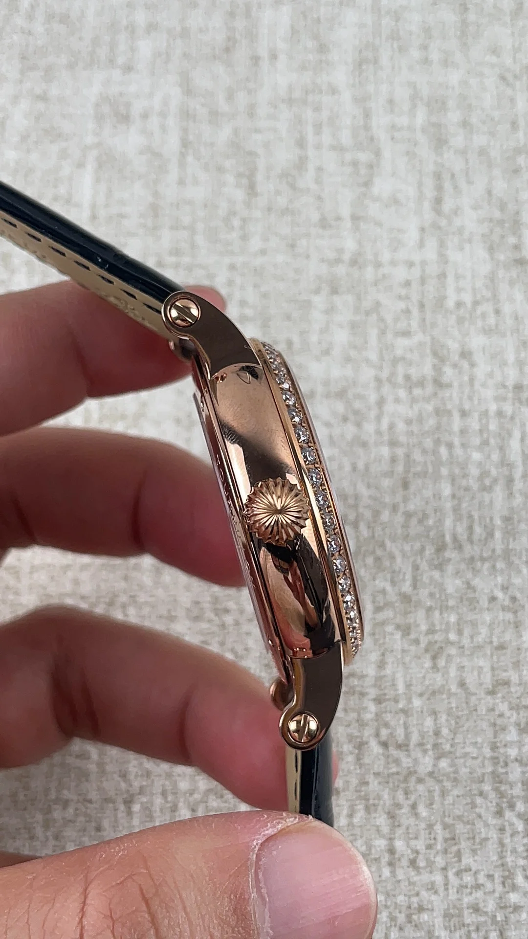 Patek Philippe Tourbillon — photographed off the sweep