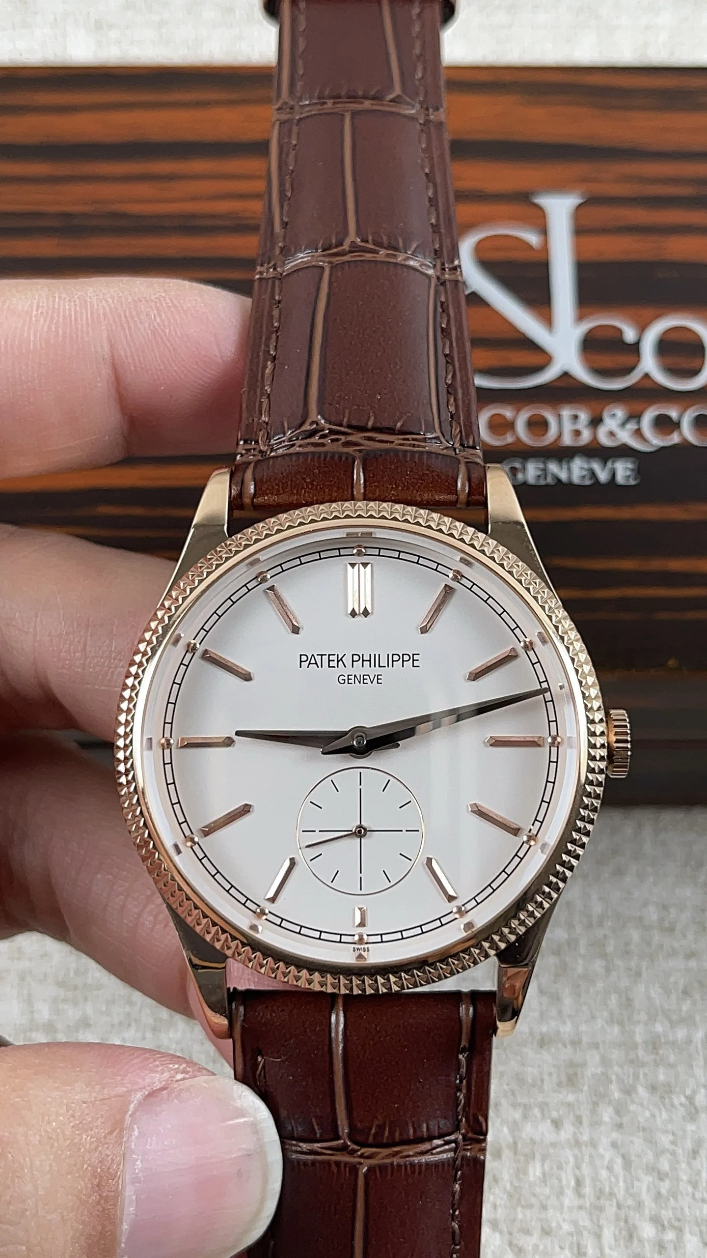 Patek Philippe Vintage Two-and-a-Half Hand Collection — photographed off the sweep