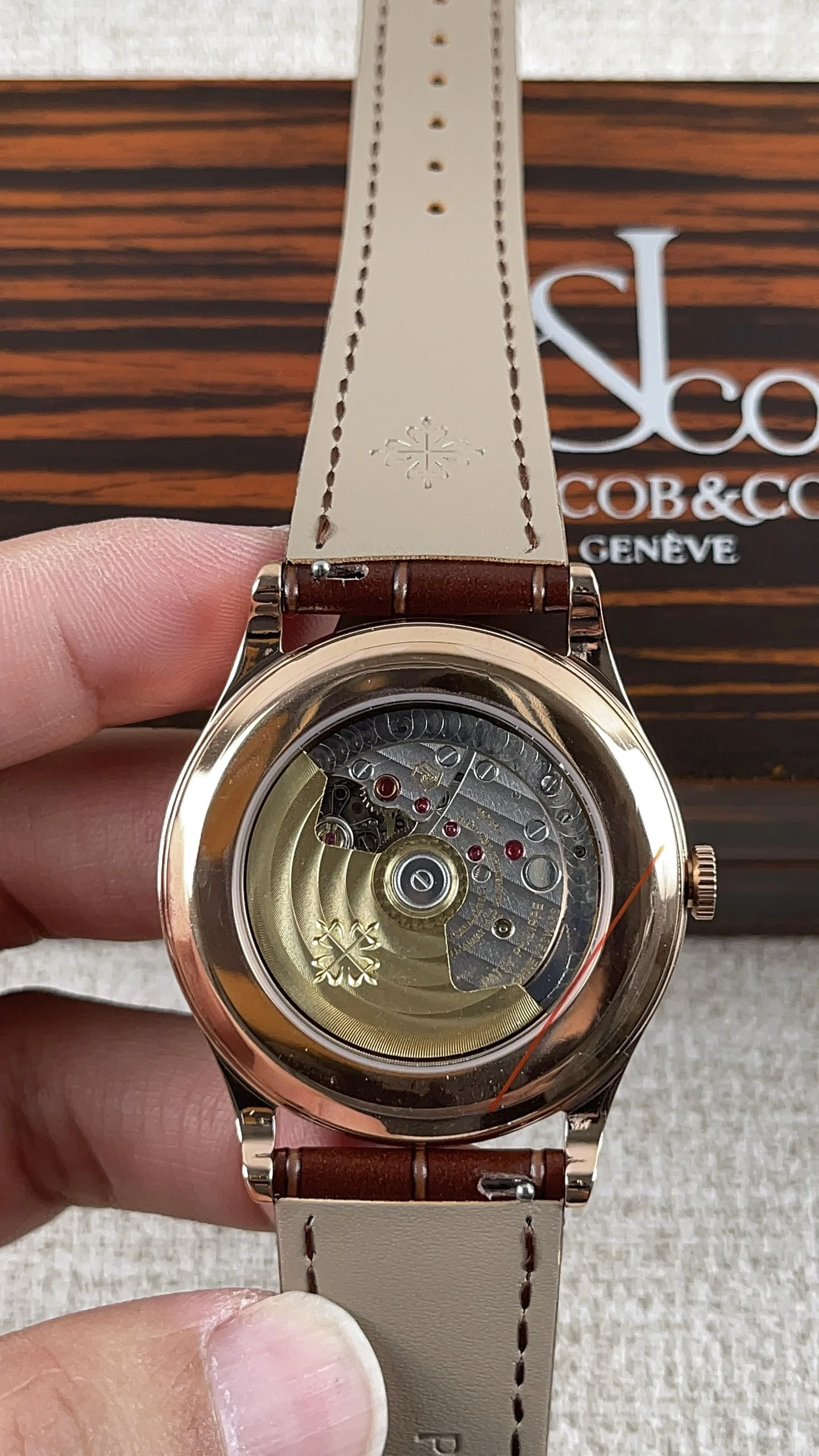Patek Philippe Vintage Two-and-a-Half Hand Collection — photographed off the sweep