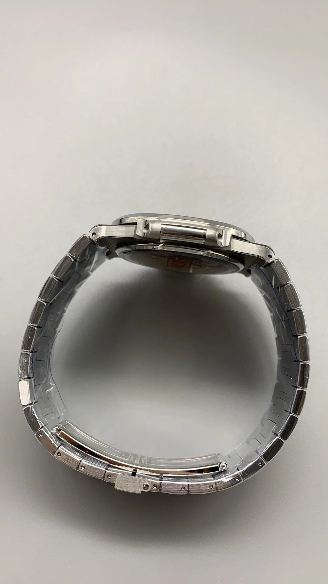 Patek Philippe White Dial 5711 — photographed off the sweep