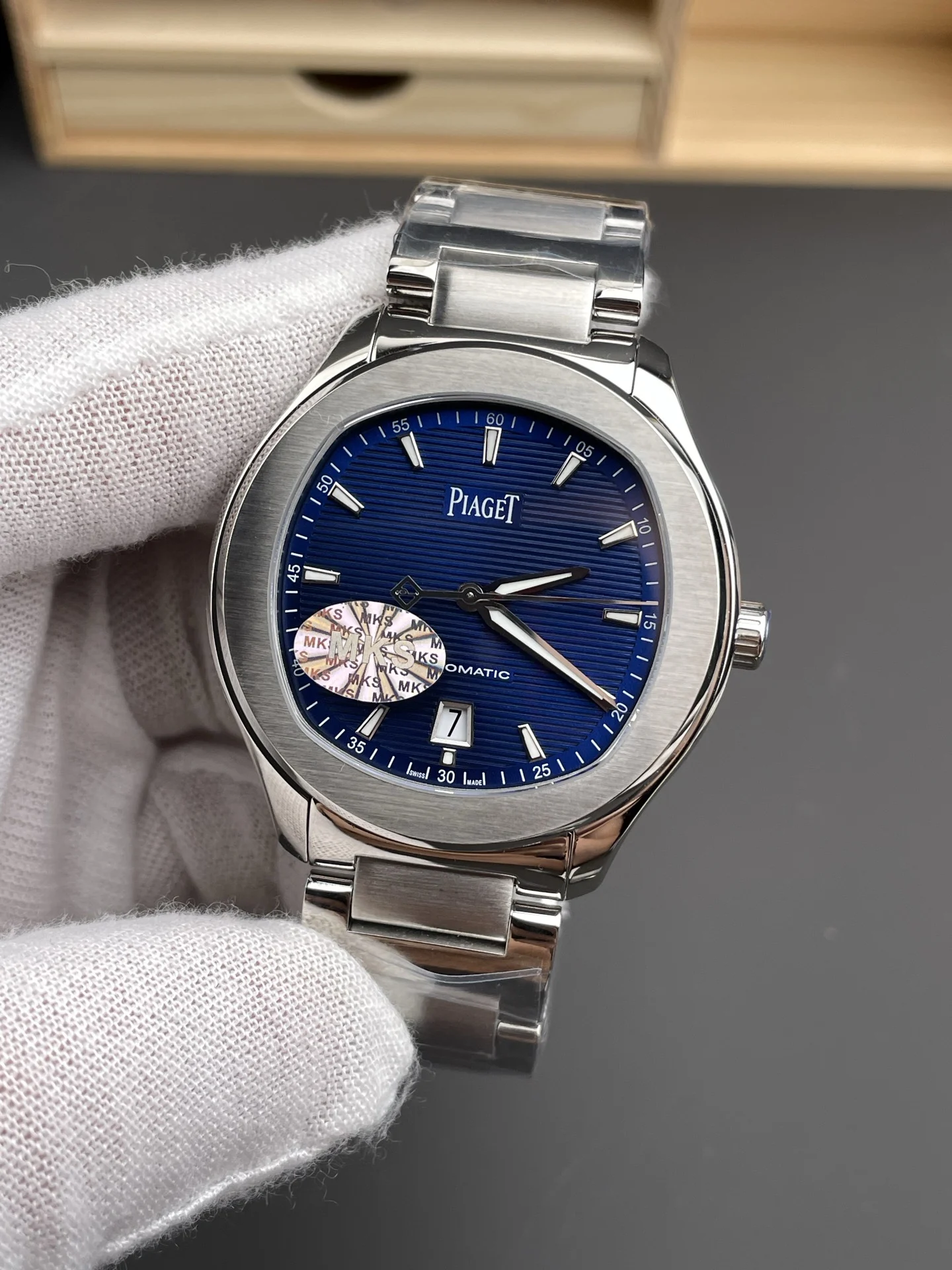 Piaget 42mm — photographed off the sweep