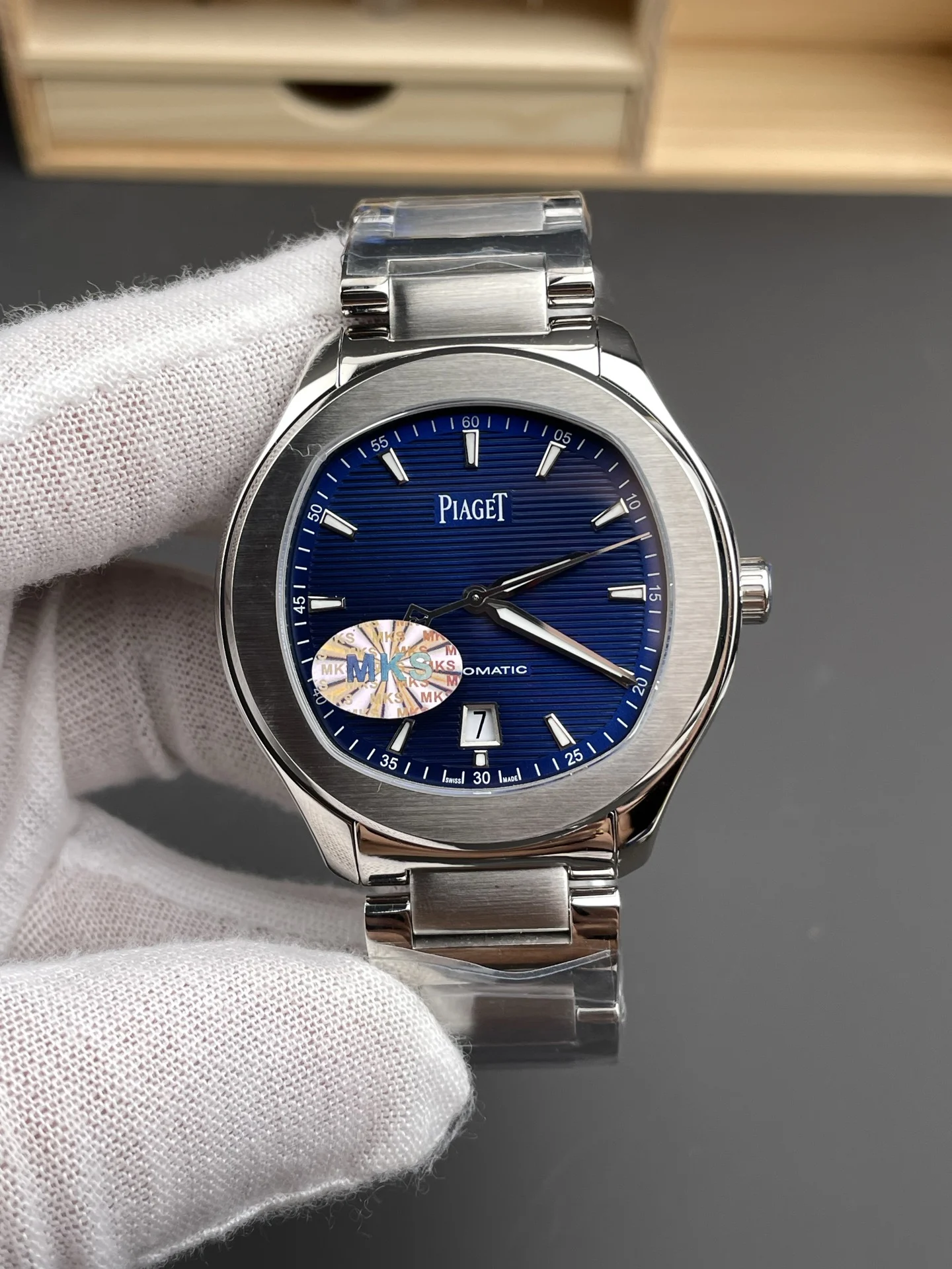 Piaget 42mm — photographed off the sweep