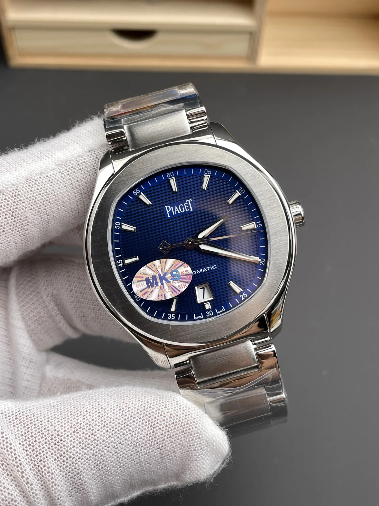 Piaget 42mm — photographed off the sweep