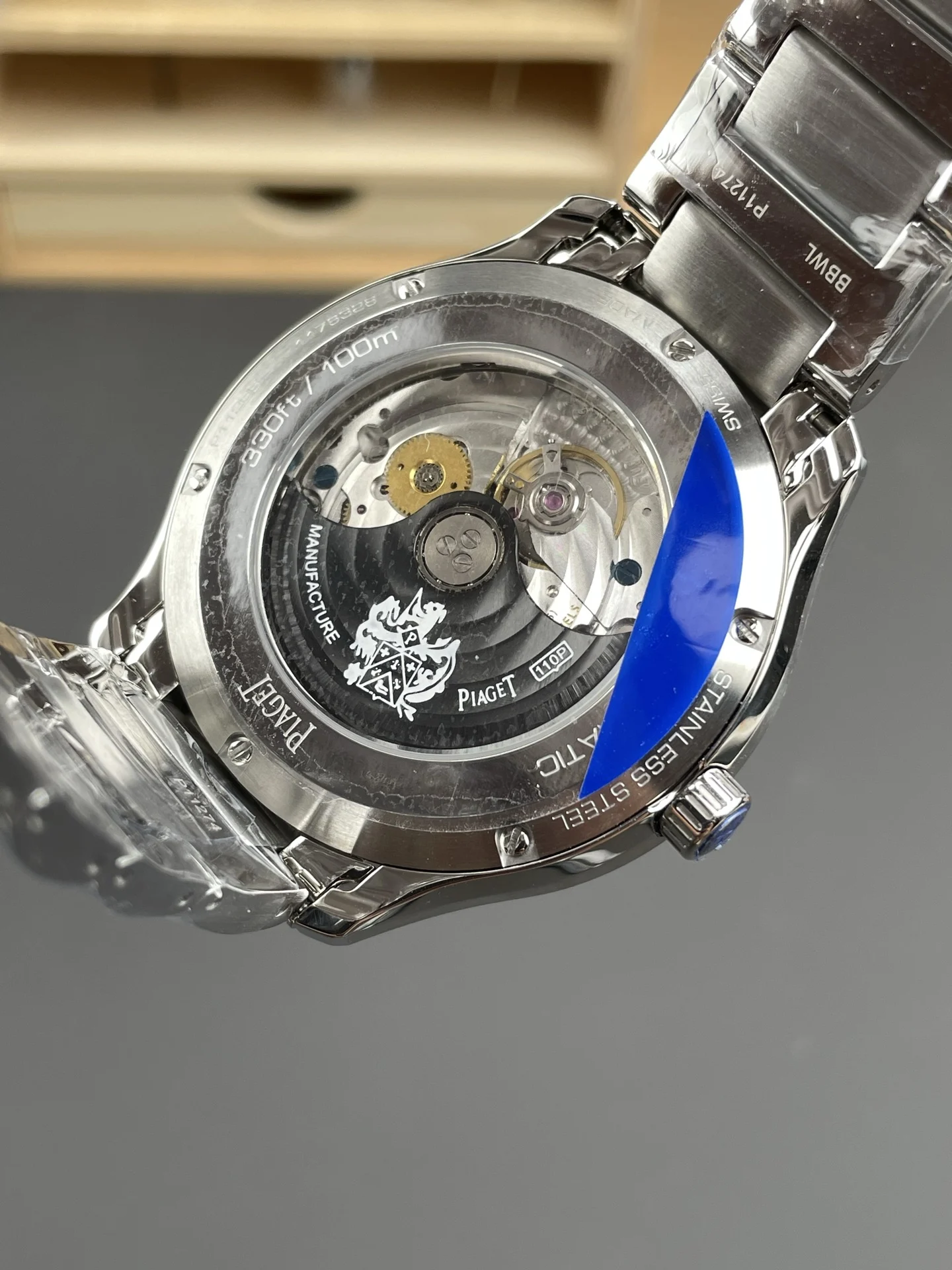 Piaget 42mm — photographed off the sweep