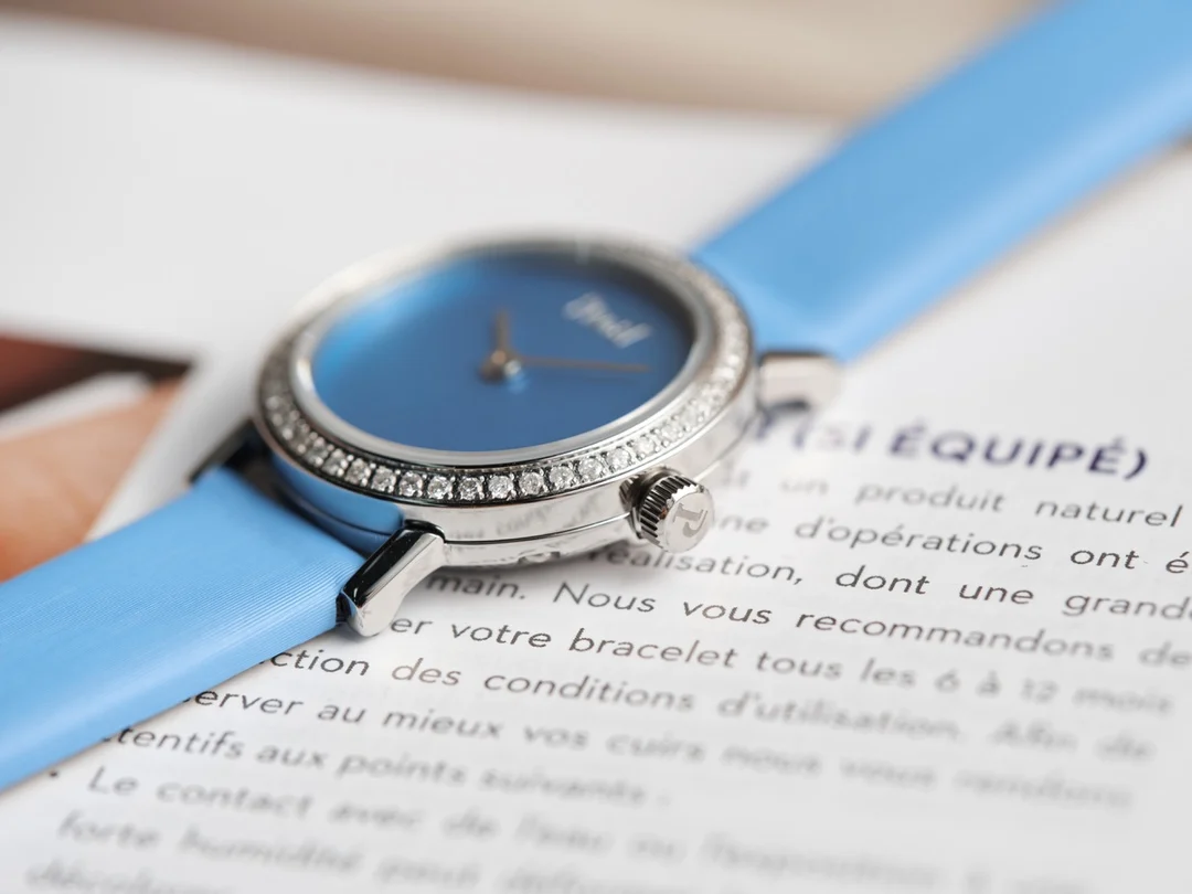 Piaget Altiplano Steel Diamond-Set 24mm β photographed off the sweep