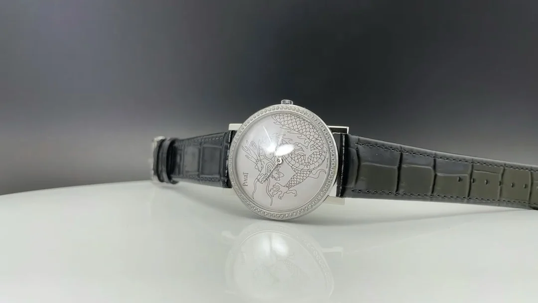 Piaget Black Dial 38mm — photographed off the sweep