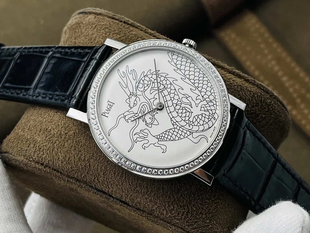 Piaget Black Dial 38mm — photographed off the sweep