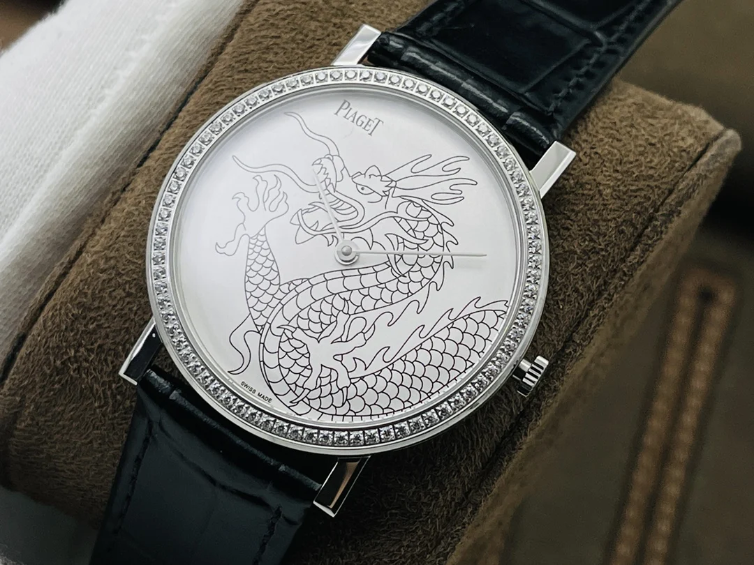 Piaget Black Dial 38mm — photographed off the sweep