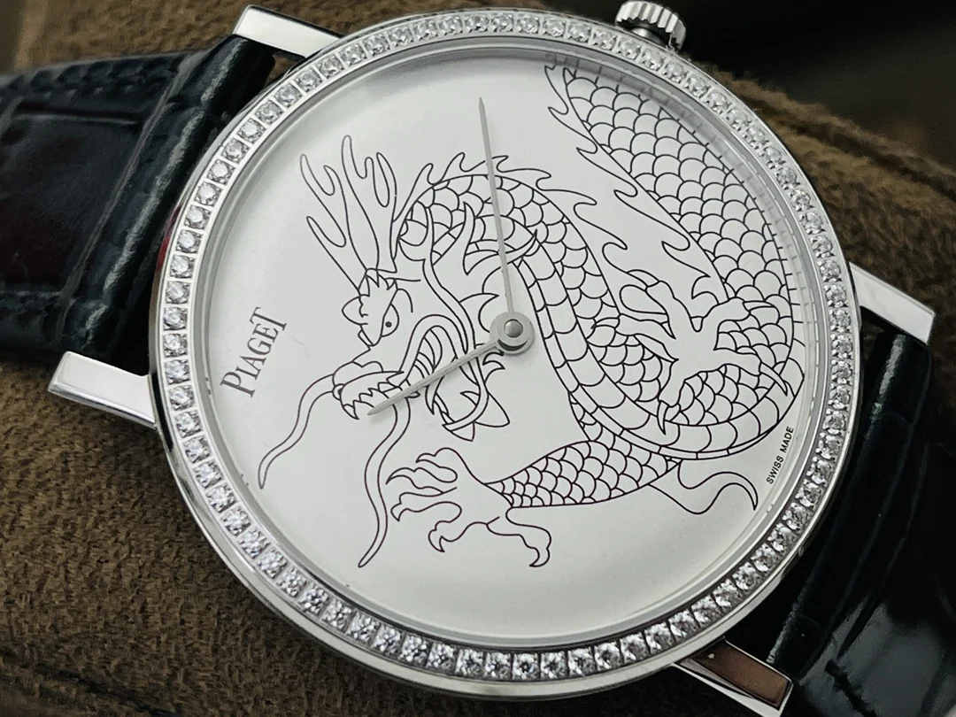 Piaget Black Dial 38mm — photographed off the sweep