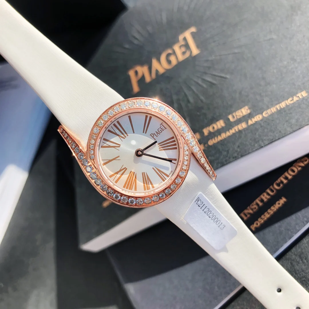 Piaget Limelight Blue Dial — photographed off the sweep