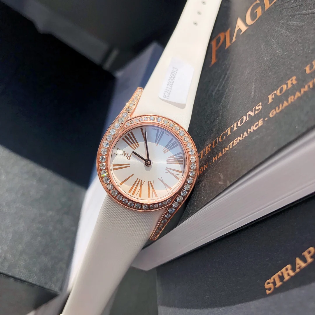 Piaget Limelight Blue Dial — photographed off the sweep