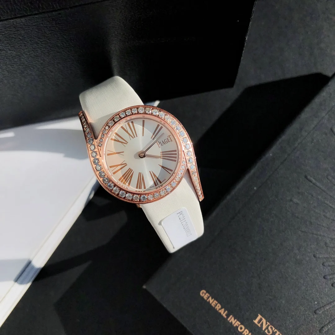 Piaget Limelight Blue Dial — photographed off the sweep