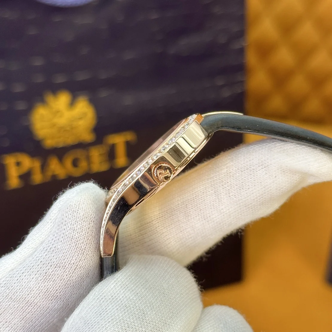 Piaget Limelight Diamond-Set 32mm — photographed off the sweep