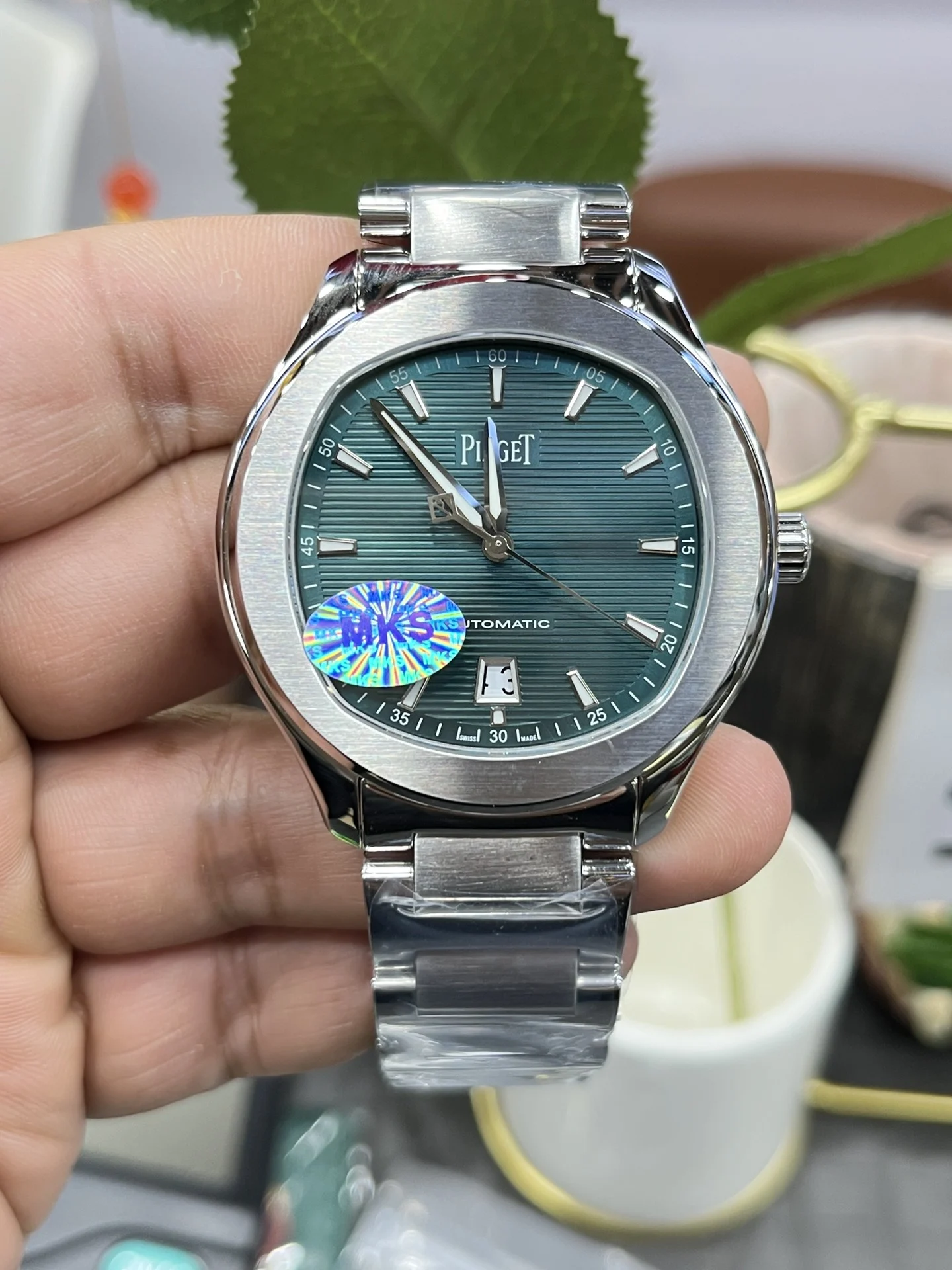 Piaget Polo 42mm — photographed off the sweep