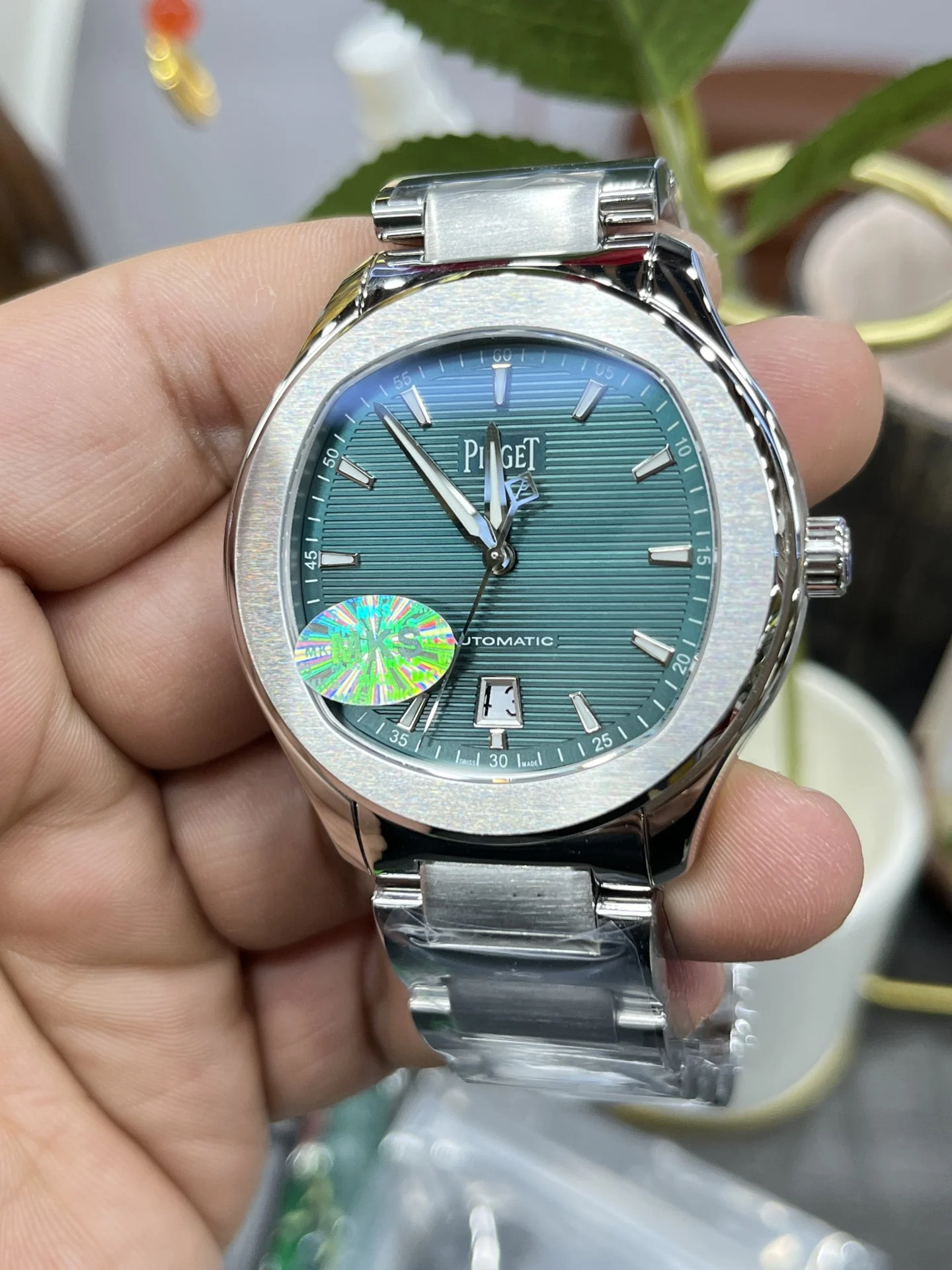 Piaget Polo 42mm — photographed off the sweep