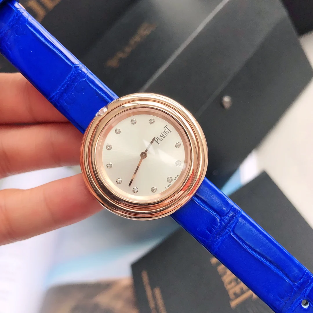 Piaget Steel Diamond-Set 34mm — photographed off the sweep