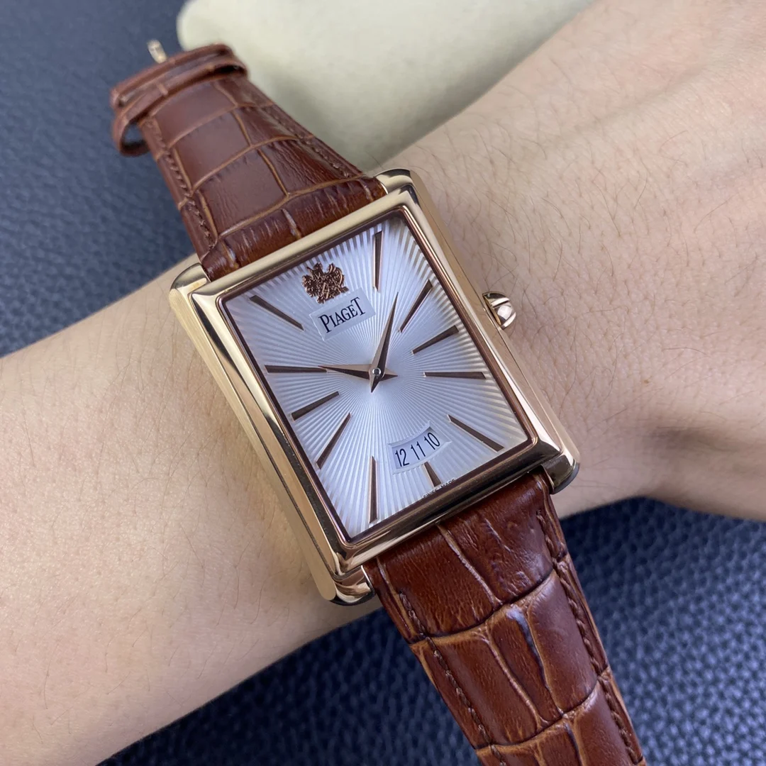 Piaget Steel Diamond-Set — photographed off the sweep