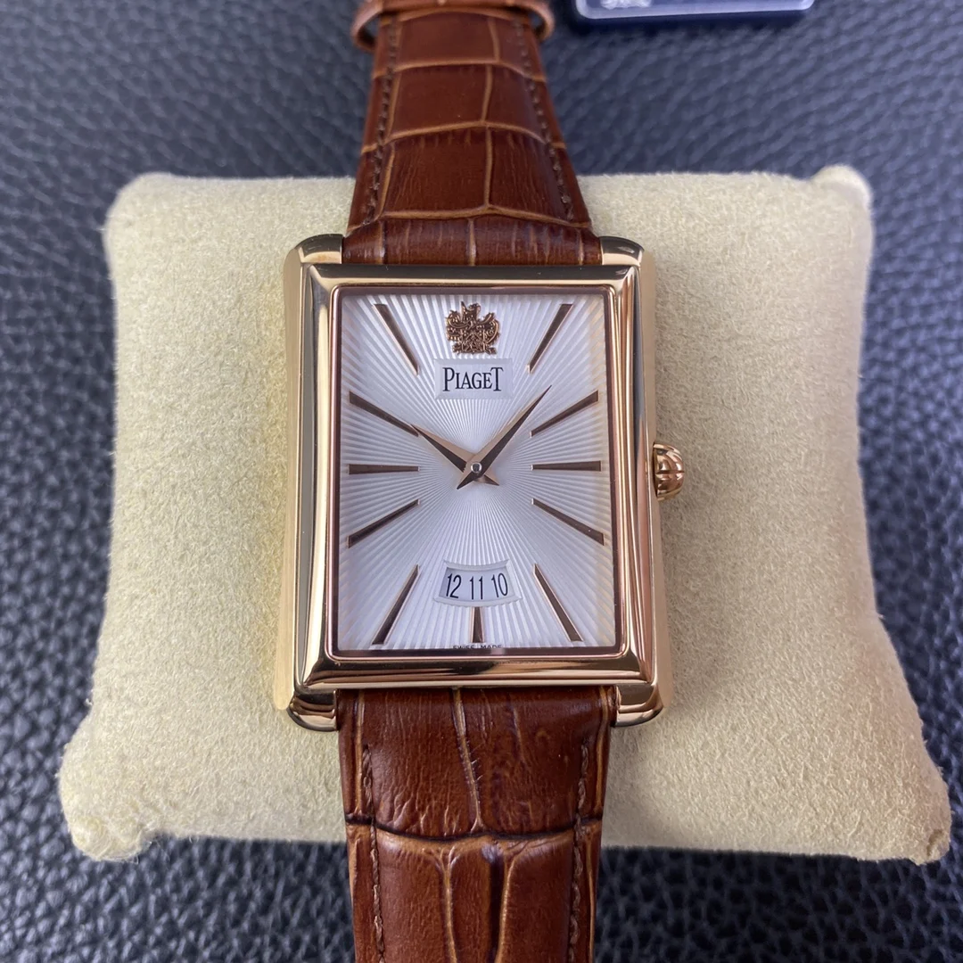 Piaget Steel Diamond-Set — photographed off the sweep