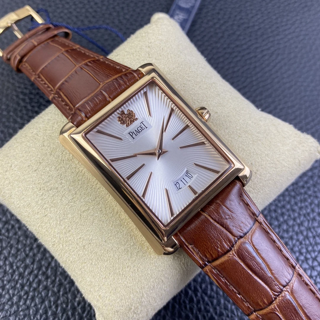 Piaget Steel Diamond-Set — photographed off the sweep