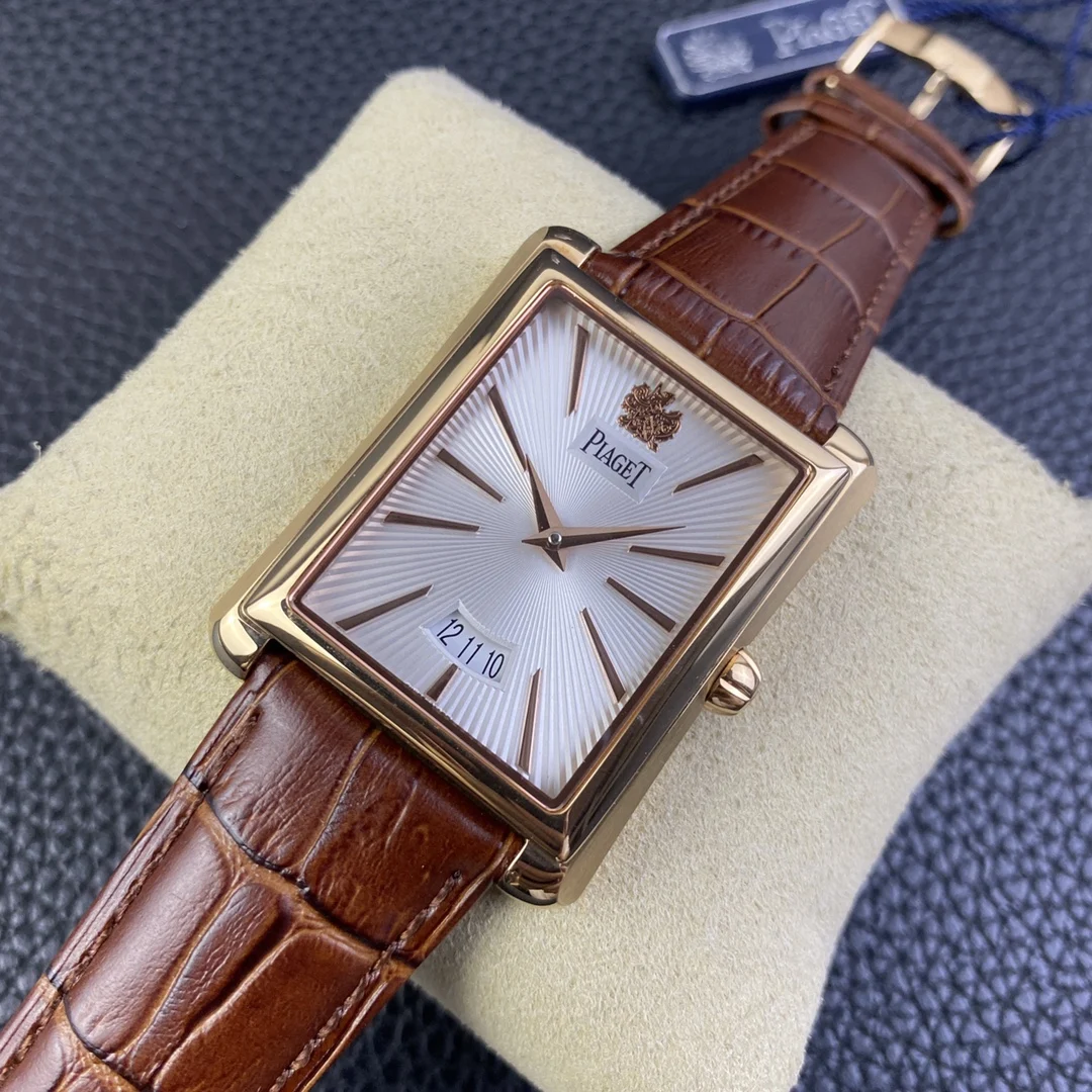 Piaget Steel Diamond-Set — photographed off the sweep