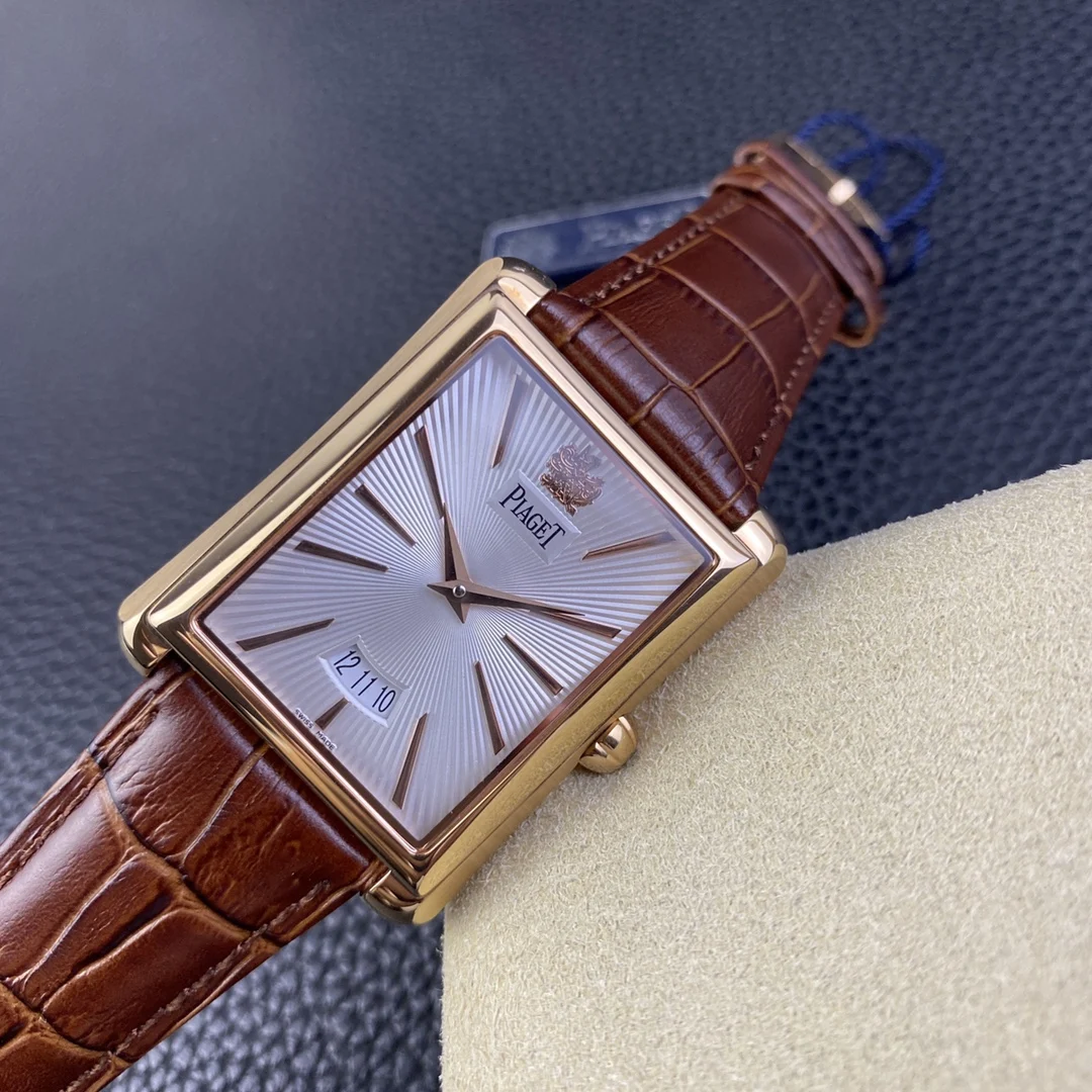 Piaget Steel Diamond-Set — photographed off the sweep