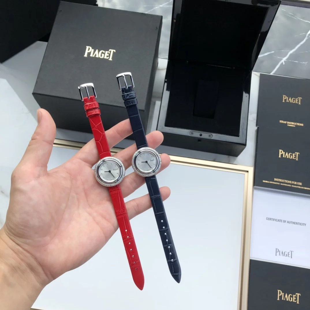 Piaget Steel Silver Dial — photographed off the sweep