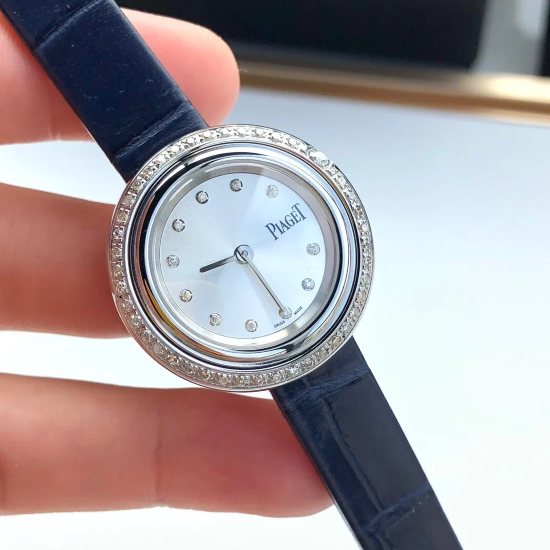 Piaget Steel Silver Dial — photographed off the sweep