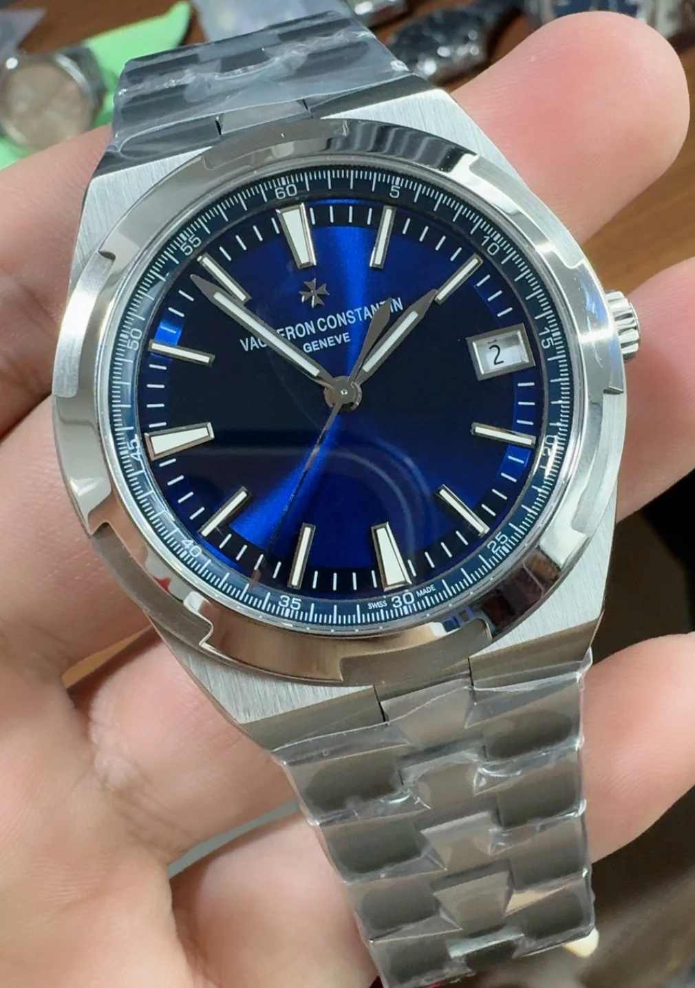 PPF, 4500V, Blue — photographed off the sweep