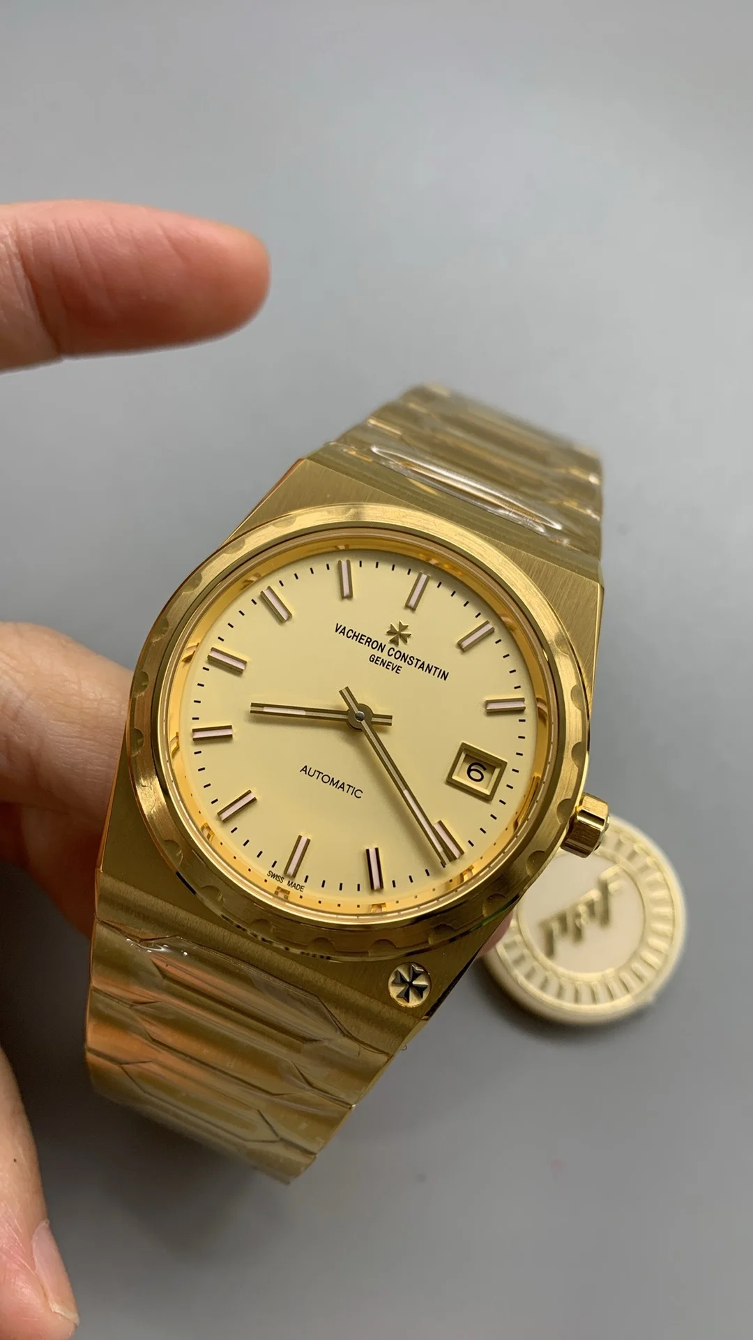 PPF, VC222, Gold — photographed off the sweep