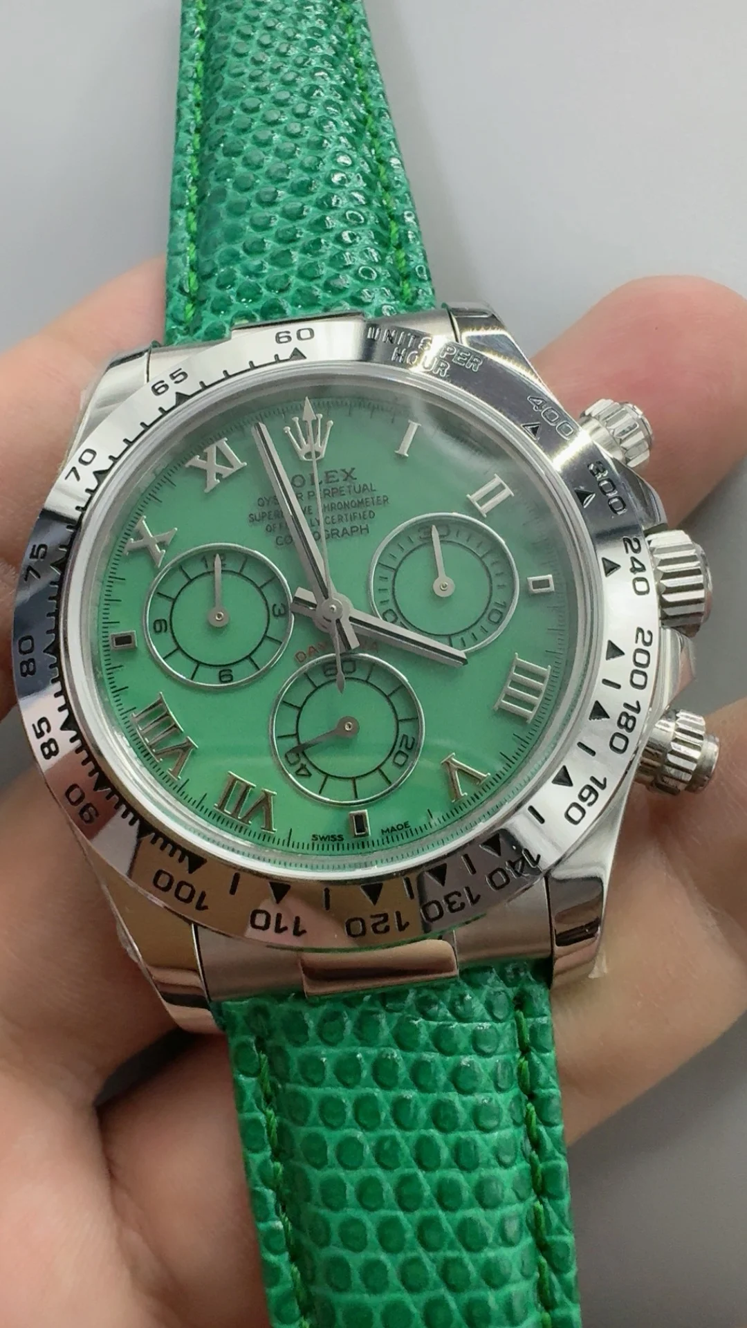 PPM, Green Beauty, 4130 — photographed off the sweep