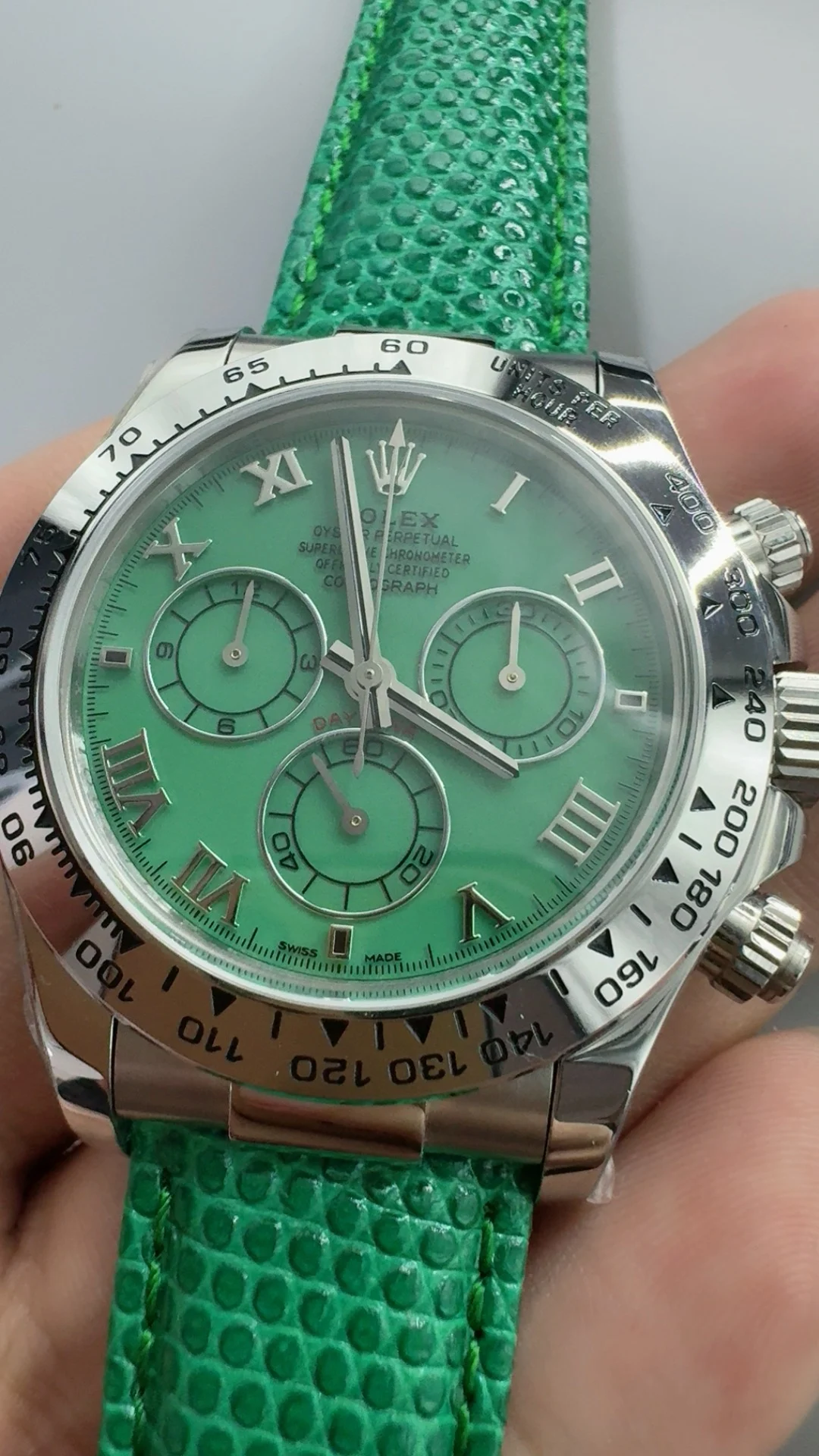 PPM, Green Beauty, 4130 — photographed off the sweep