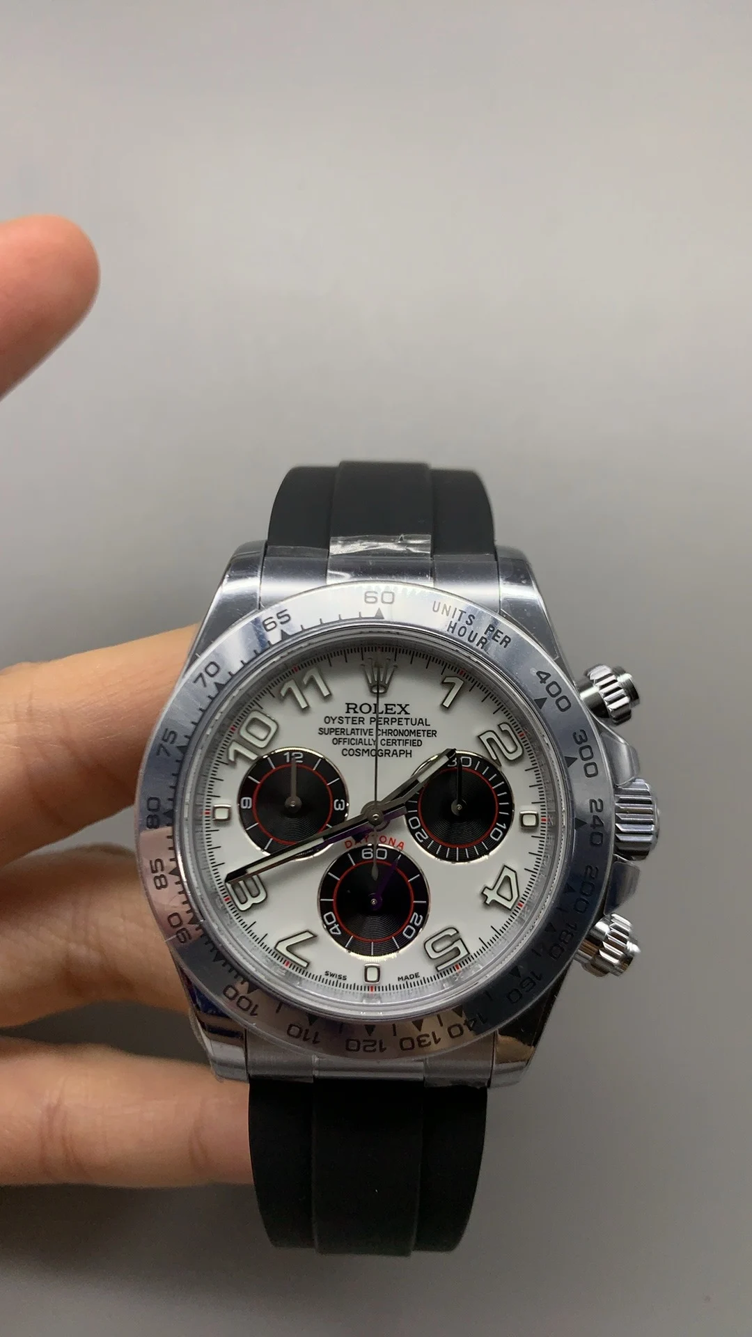 QF, digital Dior, rubber strap model, 4130