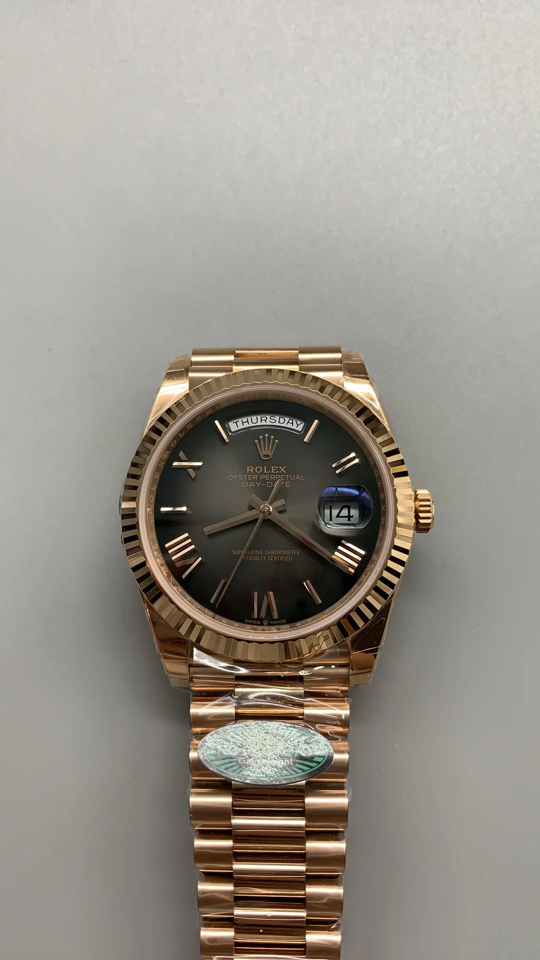 Rcf, 40mm, rose gold smoked black, 3255