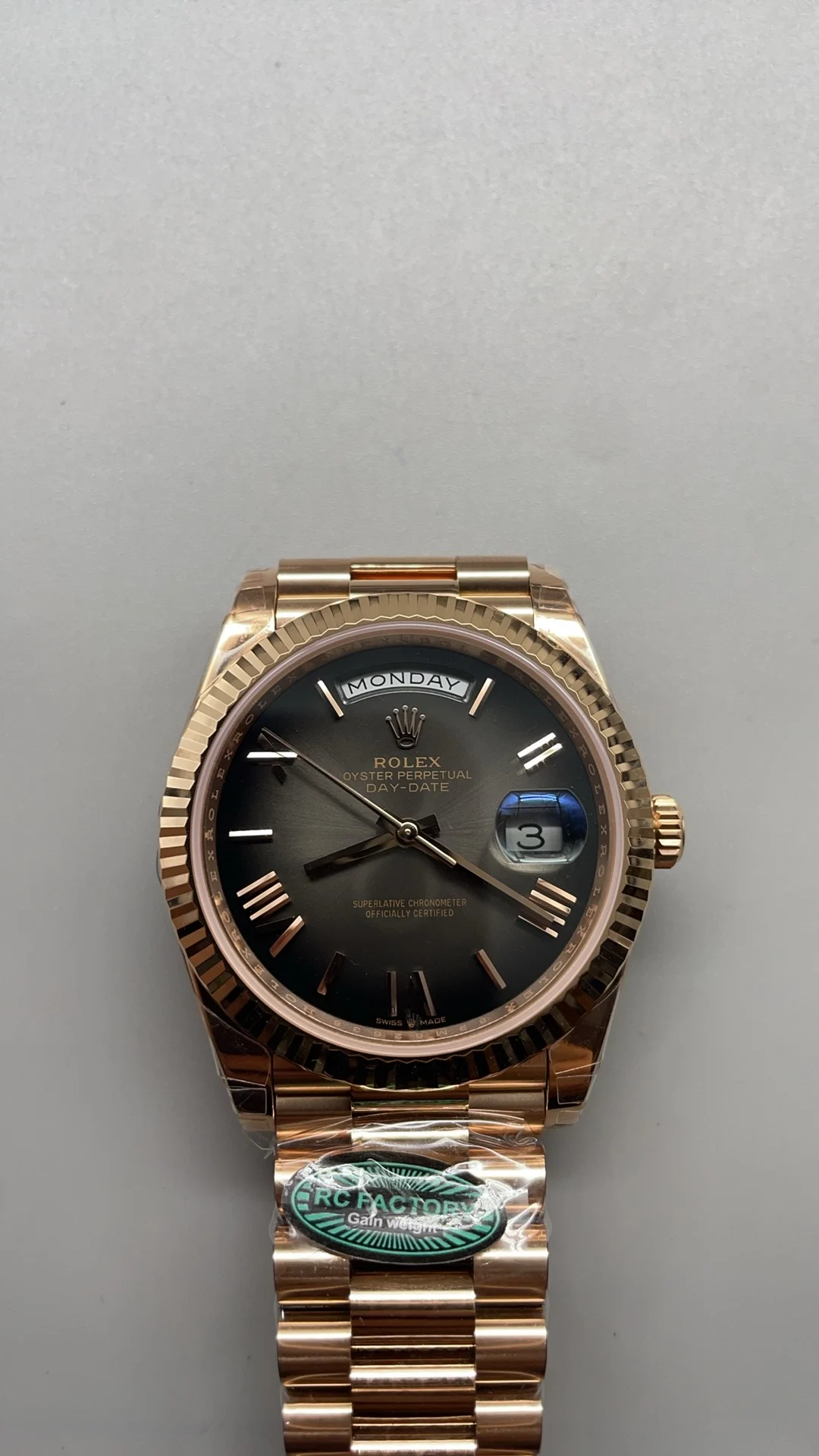 RCF, 40mm, smoked black, 3255