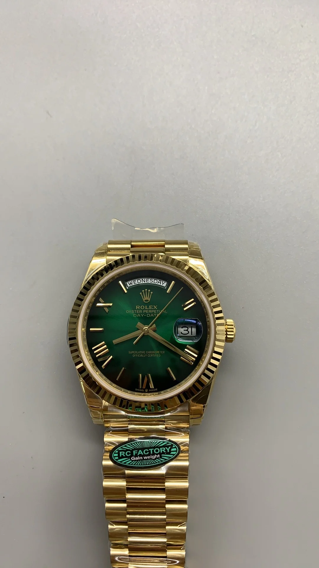RCF, 40mm, smoked green, 3255