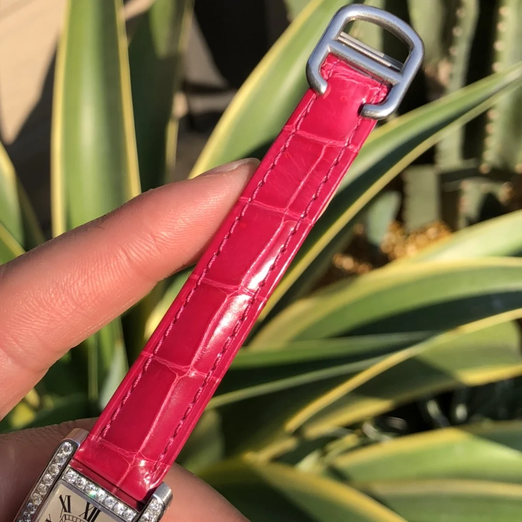 Red details — photographed off the sweep