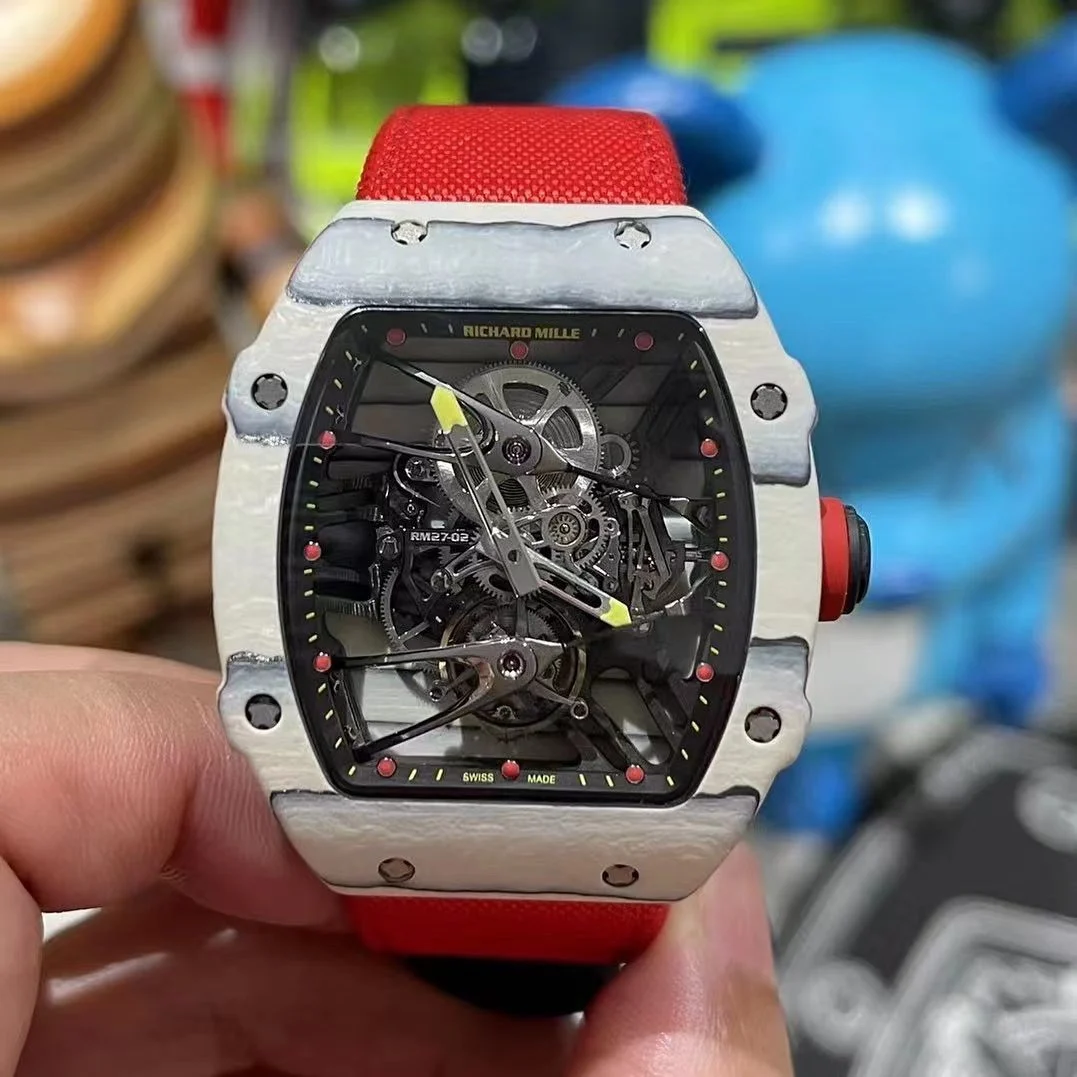 Richard Mille Carbon — photographed off the sweep