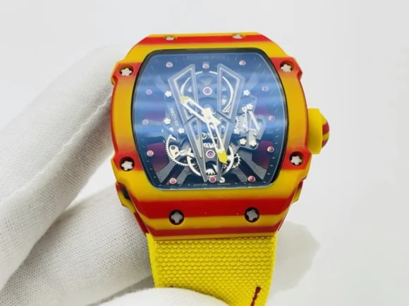 Richard Mille RM Carbon Black Dial Diamond-Set RM 055