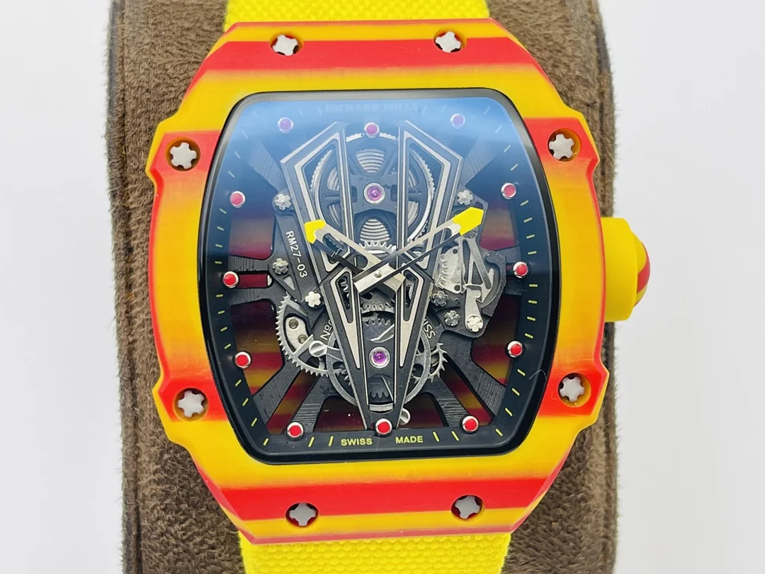 Richard Mille RM Carbon Black Dial Diamond-Set RM 055 — photographed off the sweep