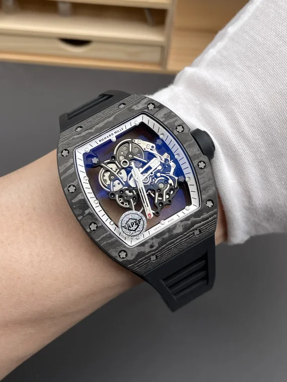 Richard Mille RM Carbon Black Dial RM 055 49.9 × 42.7mm