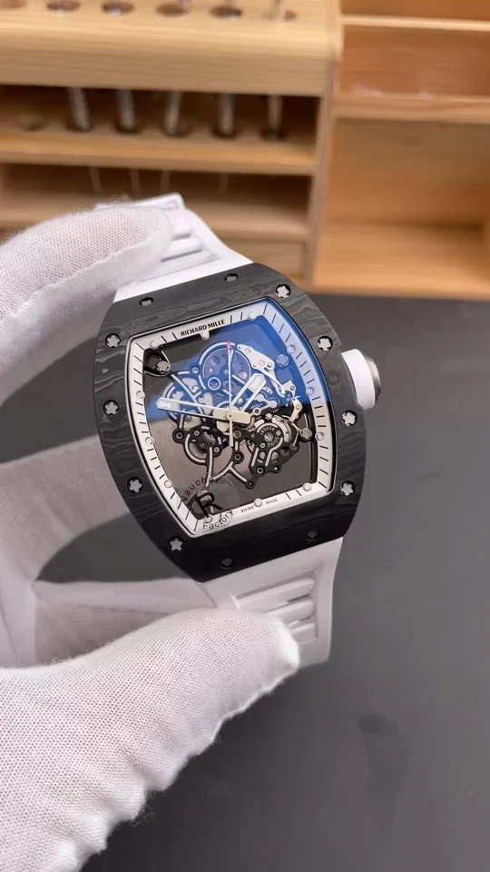 Richard Mille RM Carbon Black Dial RM 055 49.9 × 42.7mm
