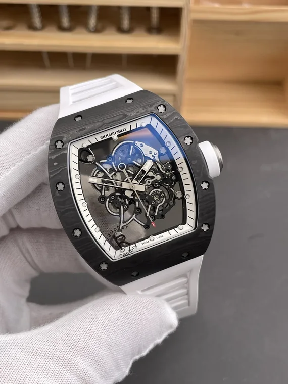 Richard Mille RM Carbon Black Dial RM 055 49.9 × 42.7mm
