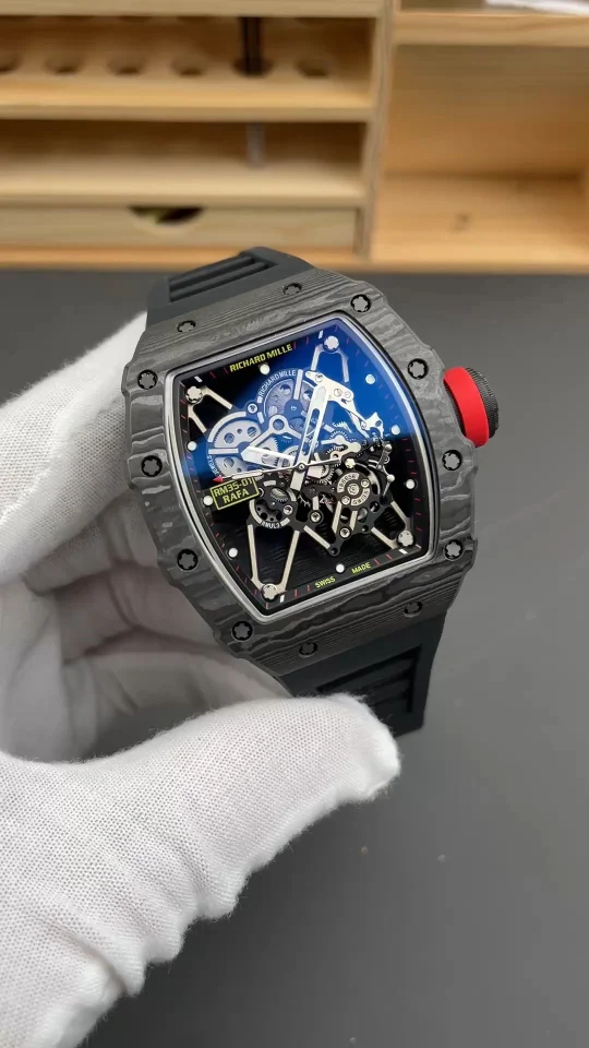 Richard Mille RM Carbon Black Dial RM 35-01 51 × 42mm