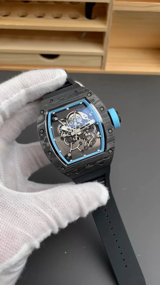 Richard Mille RM Carbon Blue Dial RM 055