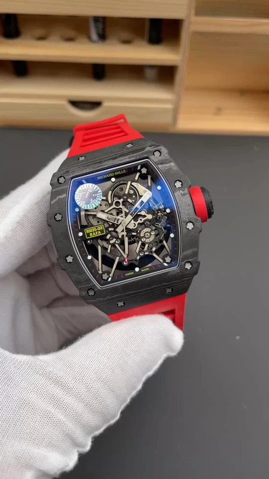 Richard Mille RM Carbon Red Dial RM 35-02 49.94 × 44.5mm