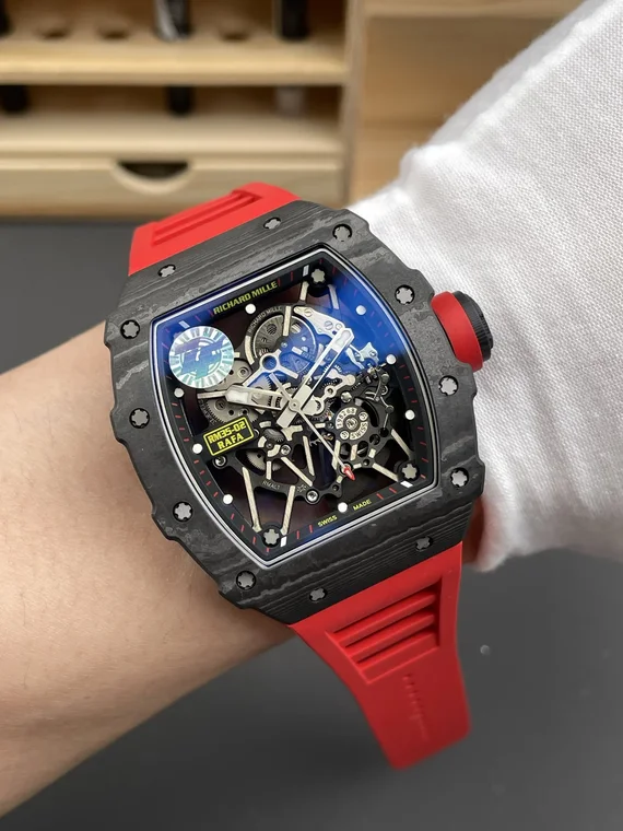 Richard Mille RM Carbon Red Dial RM 35-02 49.94 × 44.5mm