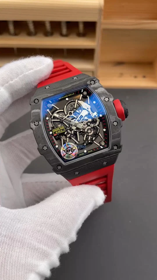 Richard Mille RM Carbon Red Dial RM 35-02 49.94 × 44.5mm