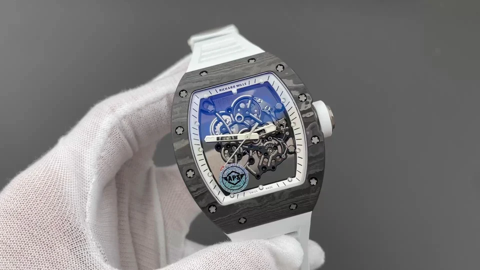 Richard Mille RM Carbon RM 055 49.9 × 42.07mm
