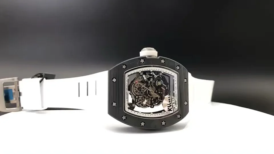 Richard Mille RM Carbon RM 055 — photographed off the sweep